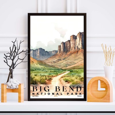 Big Bend National Park Poster, Travel Art, Office Poster, Home Decor | S4 - image4